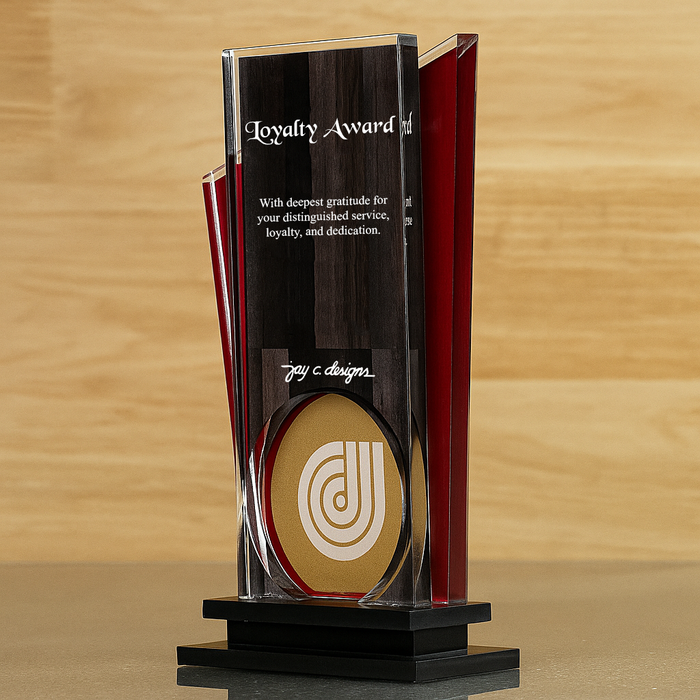 Customize Acrylic Trophies & Plaques 8024