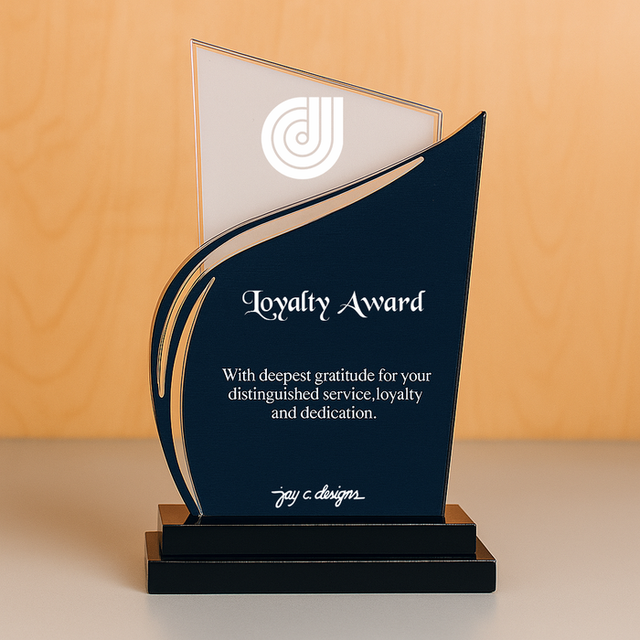 Customize Acrylic Trophies & Plaques 8026