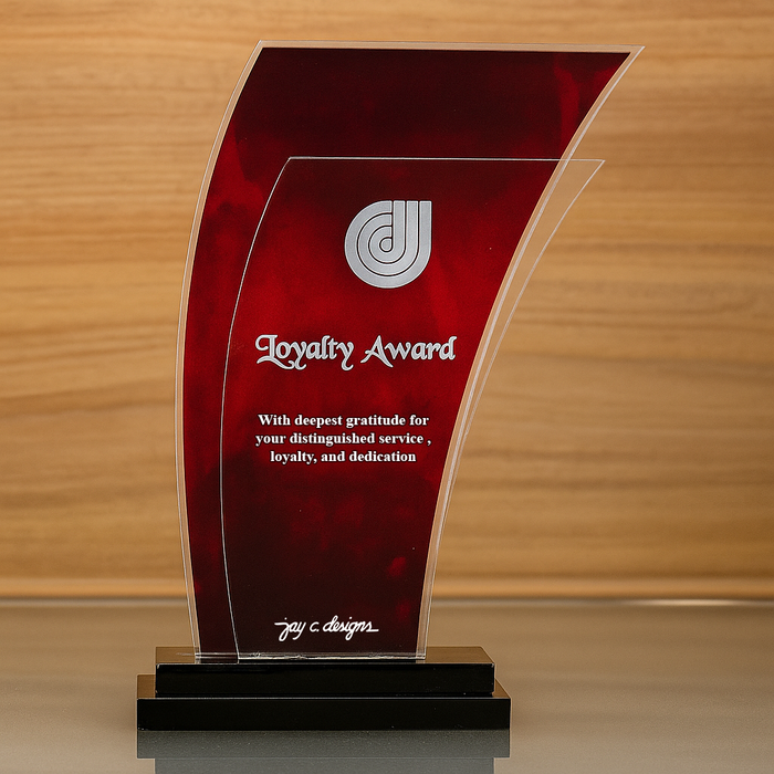 Customize Acrylic Trophies & Plaques 8027