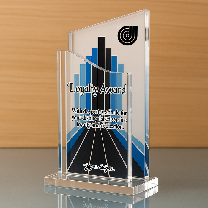 Customize Acrylic Trophies & Plaques 8039