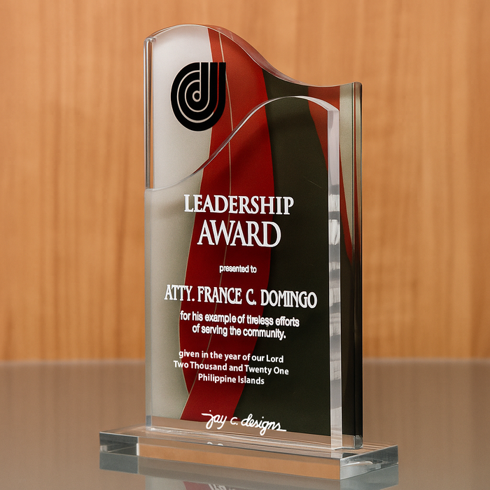 Customize Acrylic Trophies & Plaques 8040