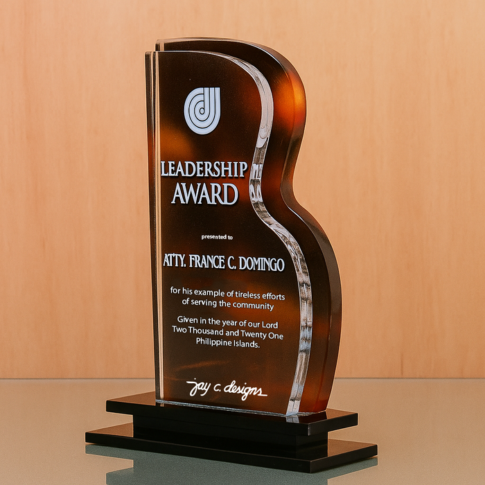 Customize Acrylic Trophies & Plaques 8041