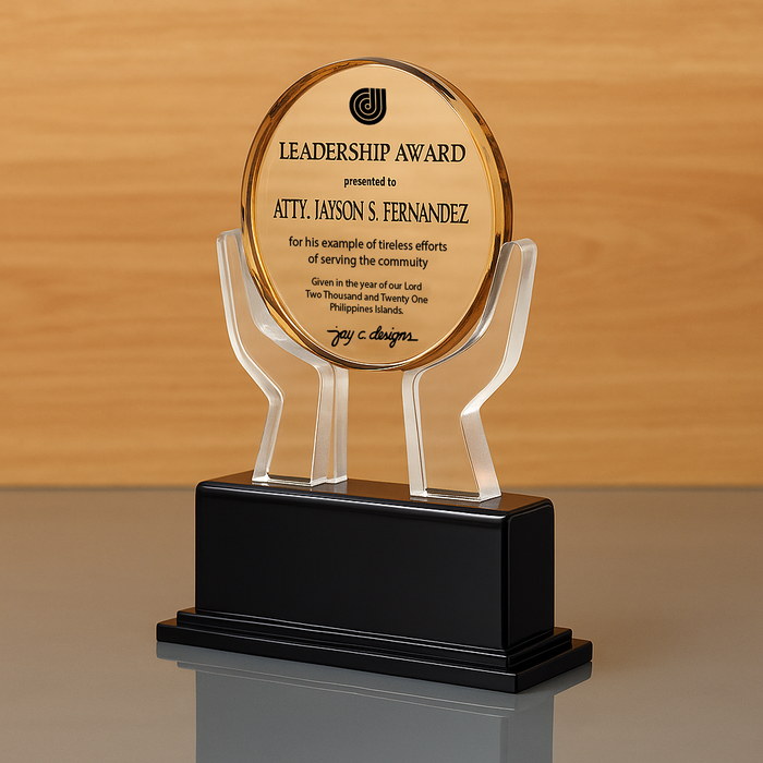 Customize Acrylic Trophies & Plaques 8042