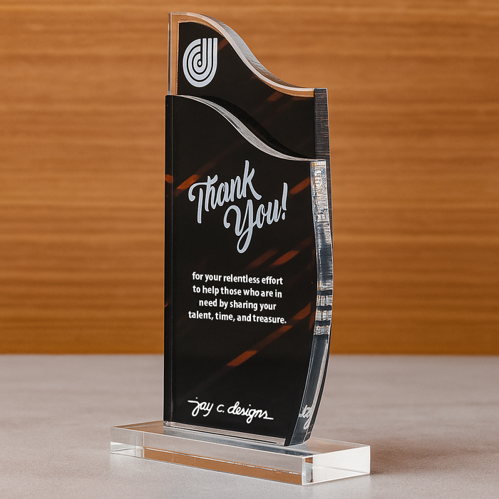 Customize Acrylic Trophies & Plaques 8043
