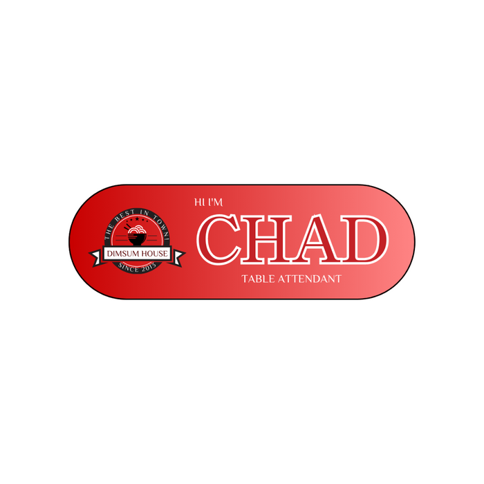 Red Nametag Capsule