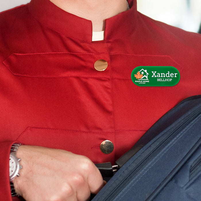 Circular Name Tags