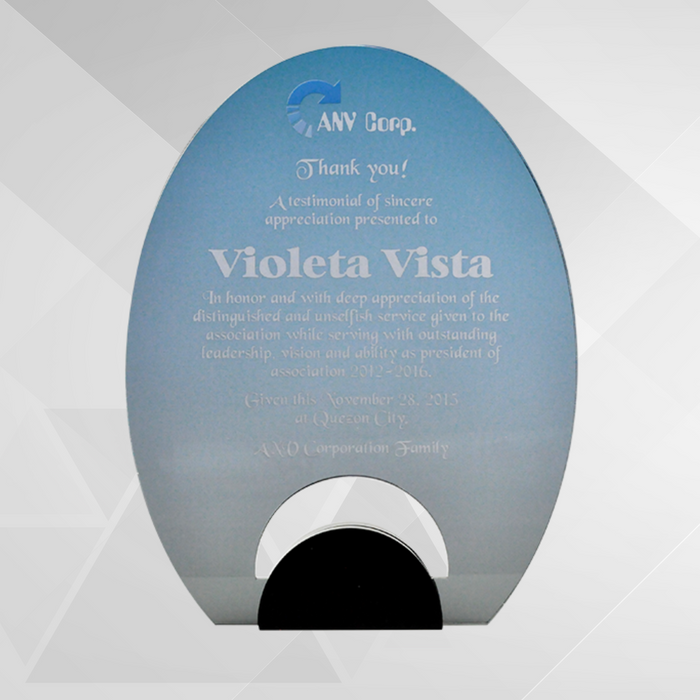 Customize Acrylic Trophies & Plaques 8054