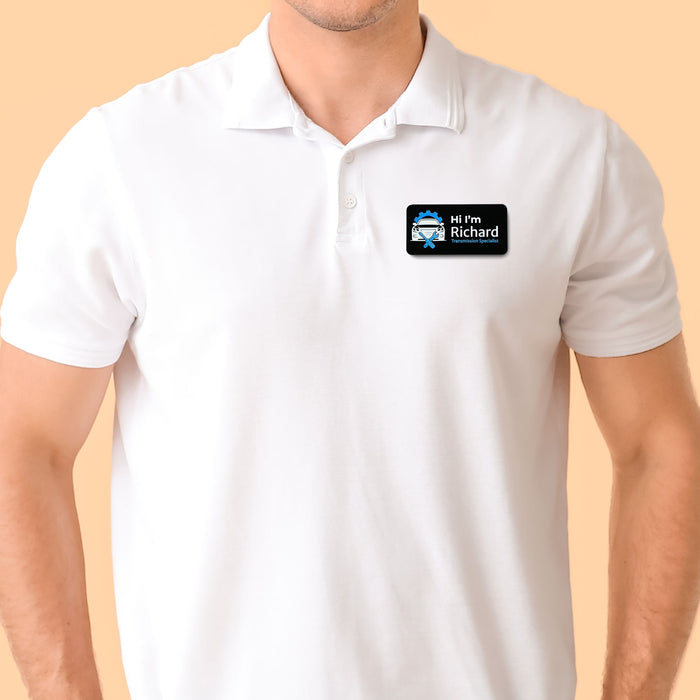 Rectangular Name Tags