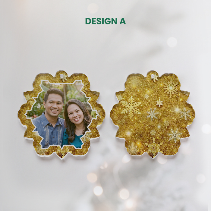 1263 Christmas Tree Decor (Snow Flakes)