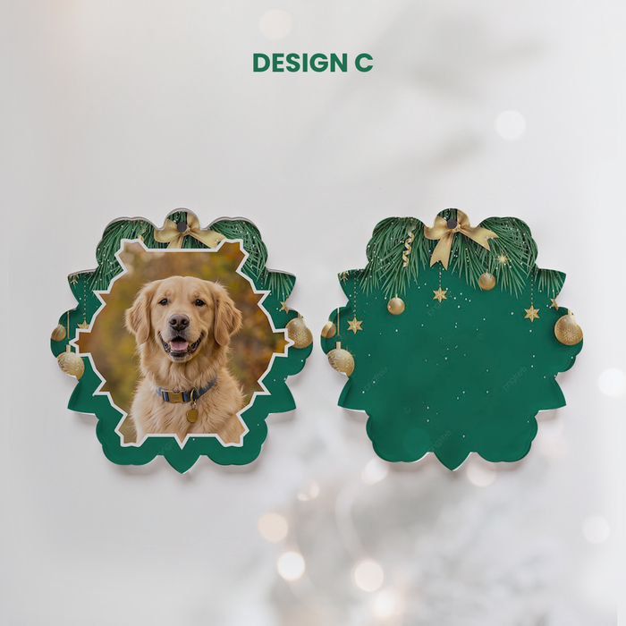 1263 Christmas Tree Decor (Snow Flakes)