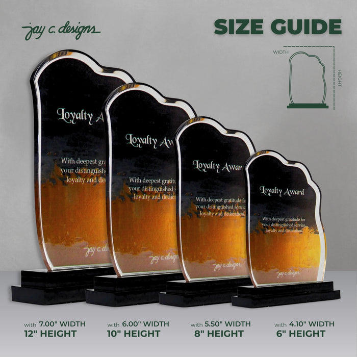 Customize Acrylic Trophies & Plaques 8003