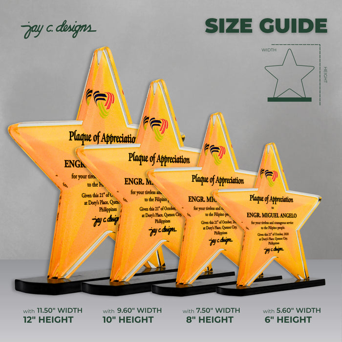 Customize Acrylic Trophies & Plaques 8009