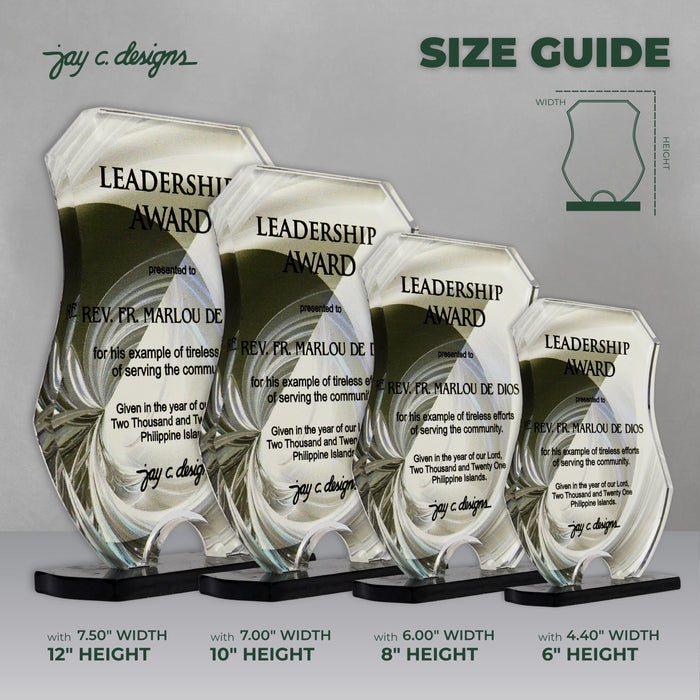 Customize Acrylic Trophies & Plaques 8010