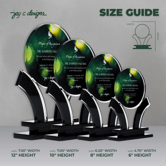 Customize Acrylic Trophies & Plaques 8013