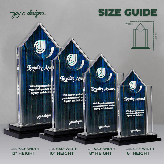 Customize Acrylic Trophies & Plaques 8015