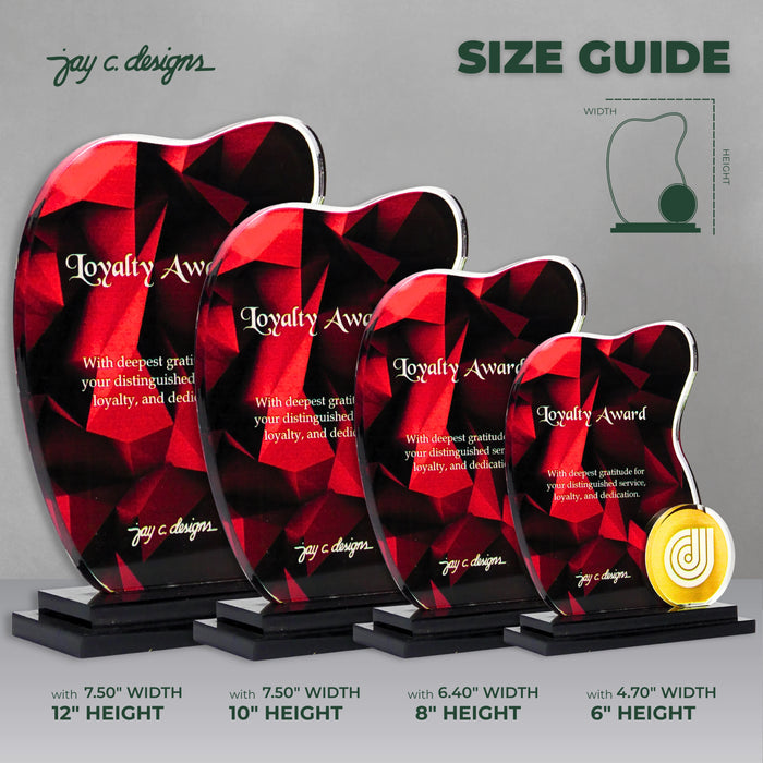 Customize Acrylic Trophies & Plaques 8017