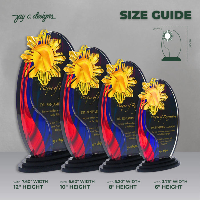 Customize Acrylic Trophies & Plaques 8018