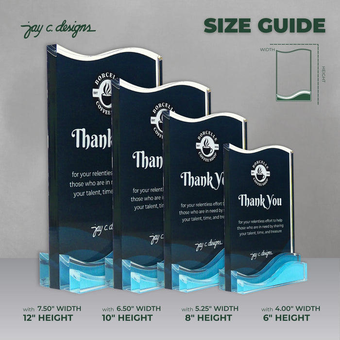 Customize Acrylic Trophies & Plaques 8020