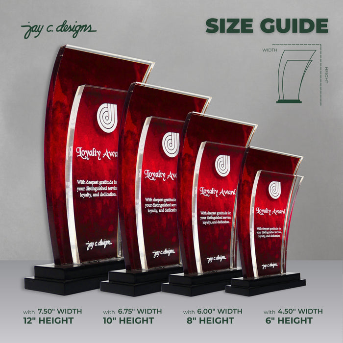 Customize Acrylic Trophies & Plaques 8027
