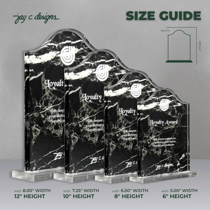 Customize Acrylic Trophies & Plaques 8028