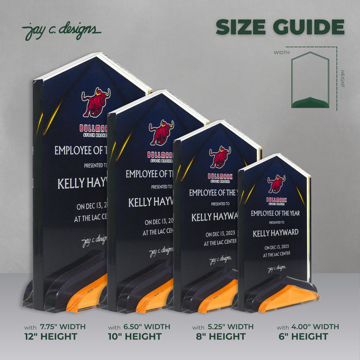 Customize Acrylic Trophies & Plaques 8050