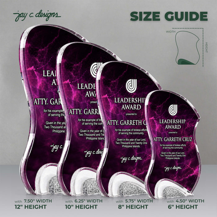 Acrylic Trophies & Plaques 8029