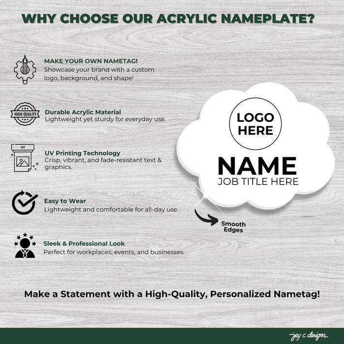 Special Shapes Name Tags Series