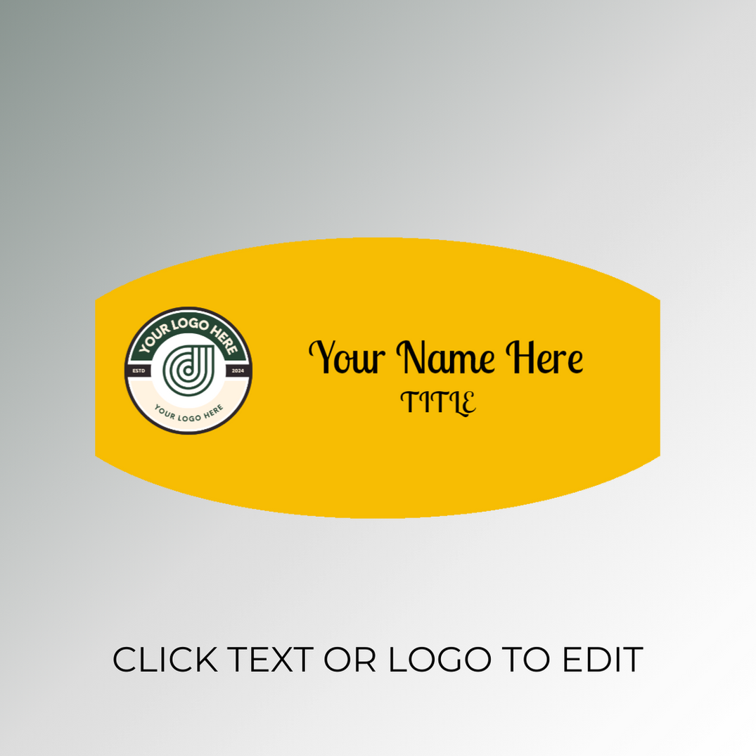 Name Tag Rounded Square Customized Nametags — Jay C. Designs