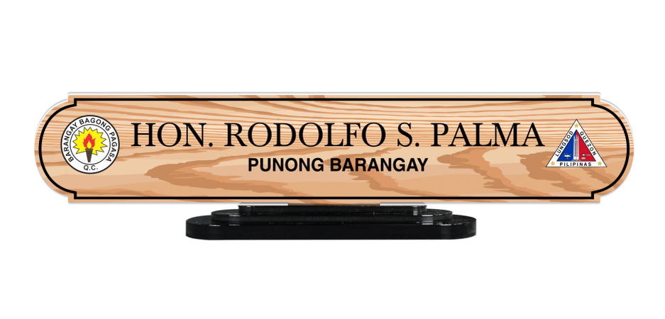 Acrylic Table Name Sign Supplier Philippines — Jay C. Designs