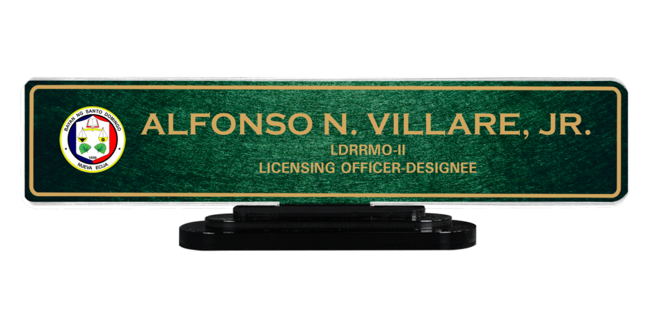 Custom Acrylic Table Name Sign | Personalized Table Name Plate โ Jay C ...