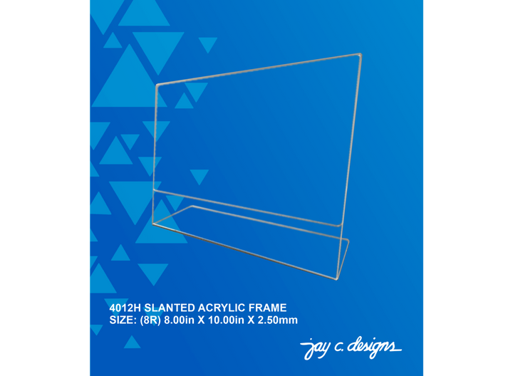 Acrylic Frame Philippines - Slanted Frame – Jay C. Designs