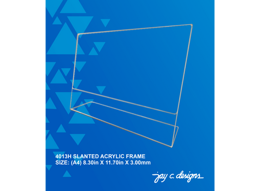Acrylic Frame Philippines - Slanted Frame – Jay C. Designs