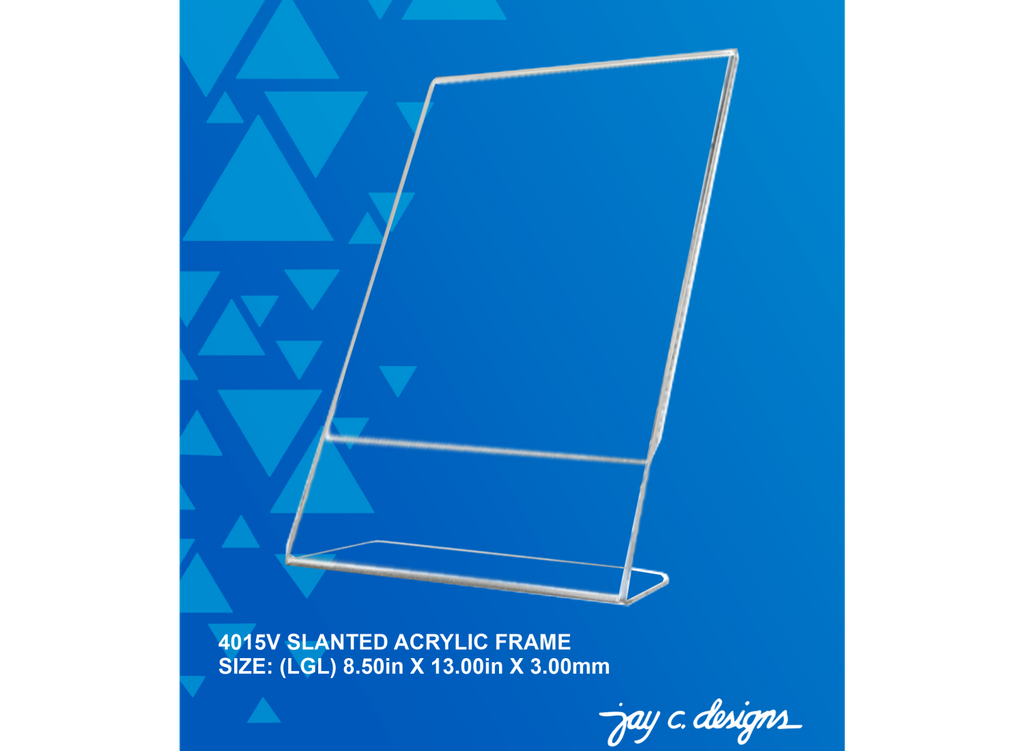 Acrylic Frame Philippines - Slanted Frame — Jay C. Designs