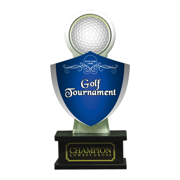 Acrylic Golf Trophy 7005