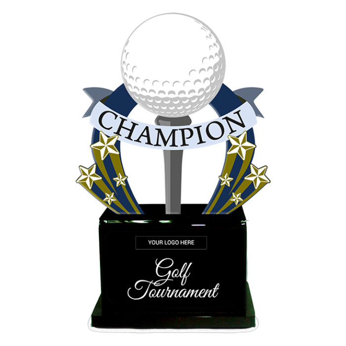 Acrylic Golf Trophy 7015