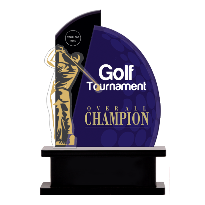 Acrylic Golf Trophy 7020