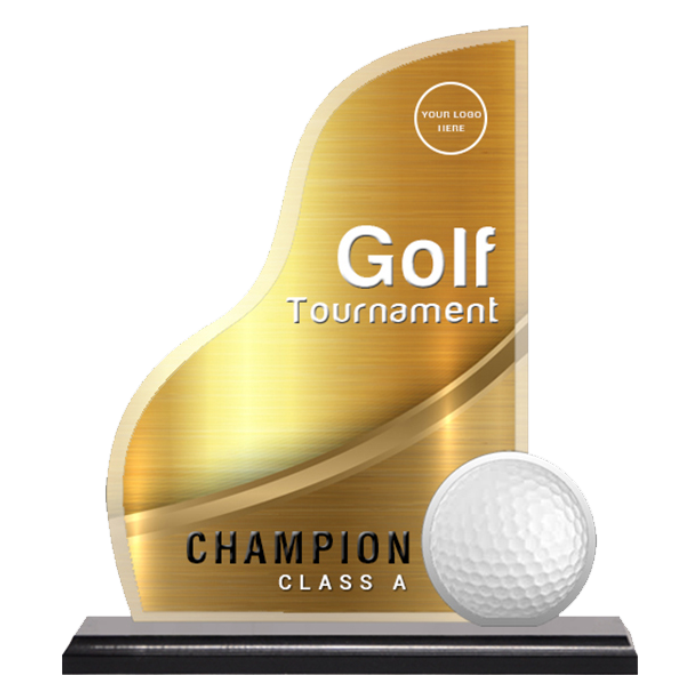 Acrylic Golf Trophy 7024