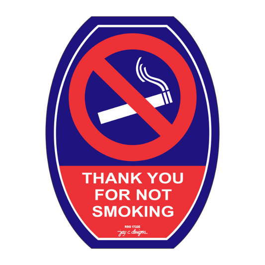Thank You for Not Smoking Acrylic Signage
