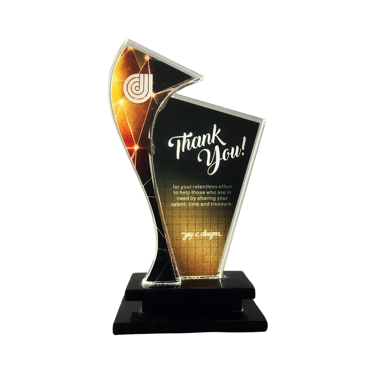 Acrylic Trophies & Plaques Philippines - 8016