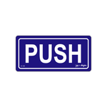 Acrylic Signage Philippines - Push Sign — Jay C. Designs