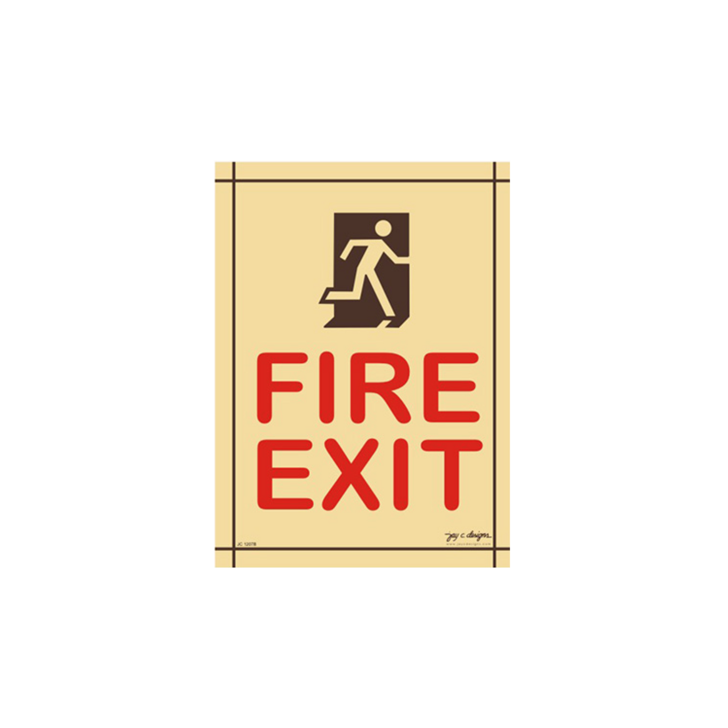 Fire Exit Sign Vinyl Signbox Vinyl Signage Maker Philippines - Fire Exit Sign – Jay C. Designs