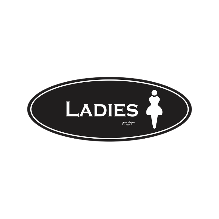 Ladies Restroom Acrylic Sign