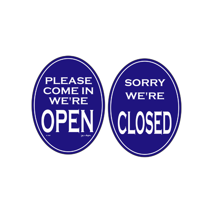 Acrylic Signage Philippines - Open/Closed Sign — Jay C. Designs