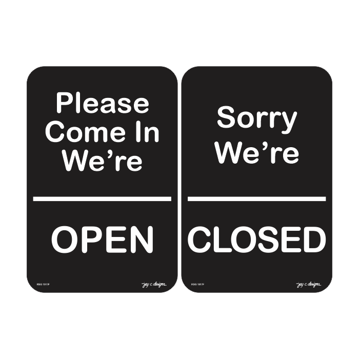 Open / Closed _ Acrylic  Signage