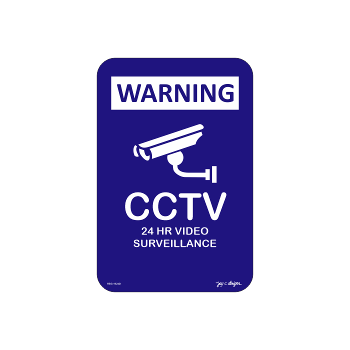 CCTV _ Acrylic Signage