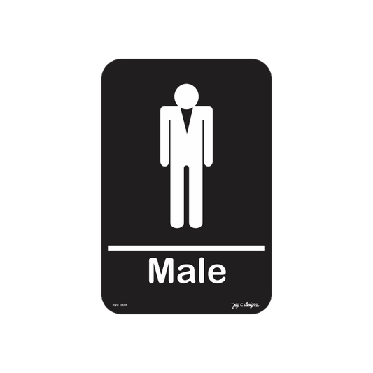 Male Restroom_Acrylic Signage