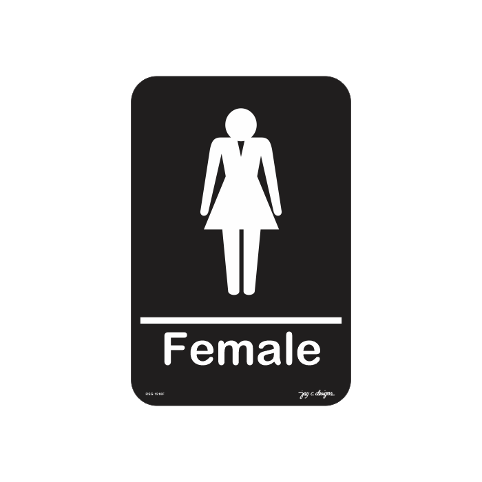 Female Restroom_Acrylic Signage