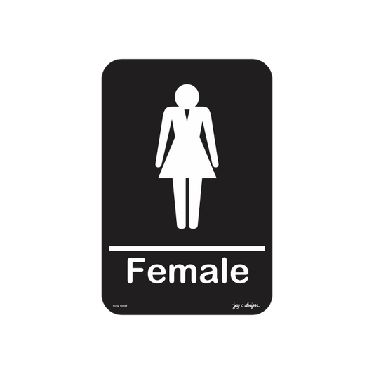 Female Restroom_Acrylic Signage