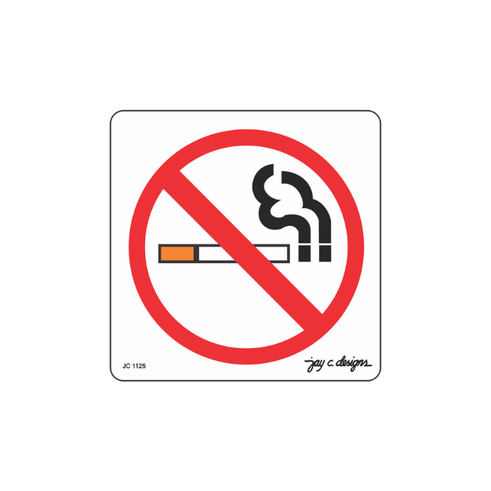 No Smoking Acrylic Sign