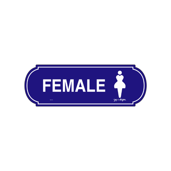 Female Restroom Signage